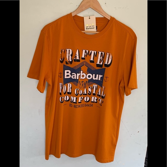 Barbour tee shirt 100% cotton - Picture 2 of 7
